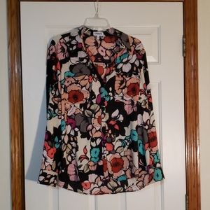 Floral Express button up